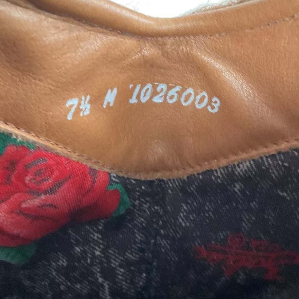 Vintage Zodiac Calf Hair On Cowhide Pony Cowgirl Boots 7.5 M Nubuck Suede - Picture 6 of 16